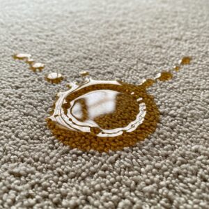 coffee spills on rug