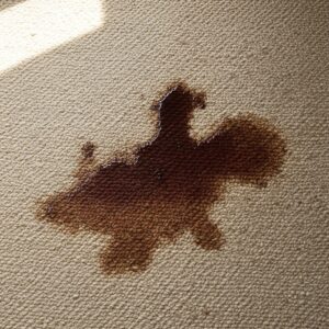 coffee spills on rug